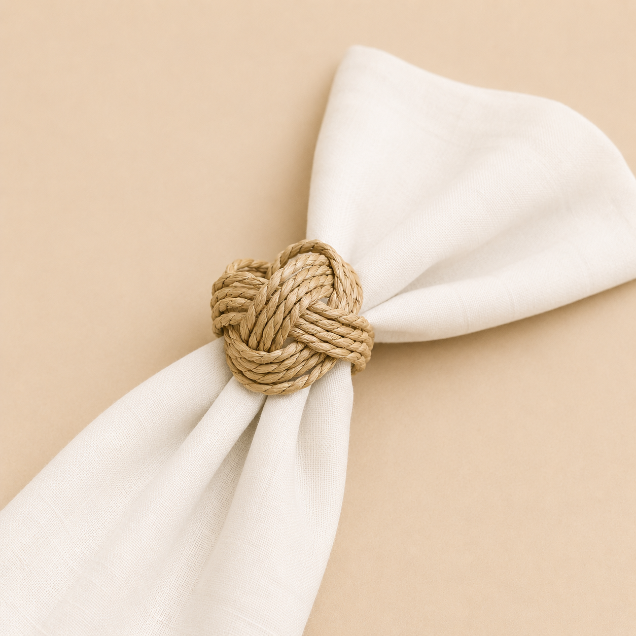 Moderne Boho Serviettenringe - Verleih