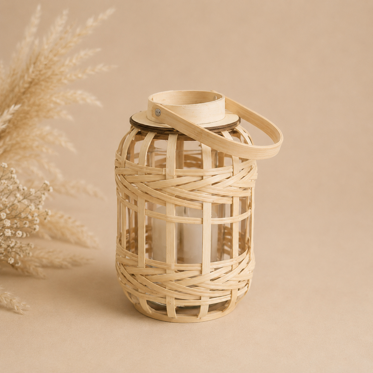 Boho Laterne Natur - Verleih