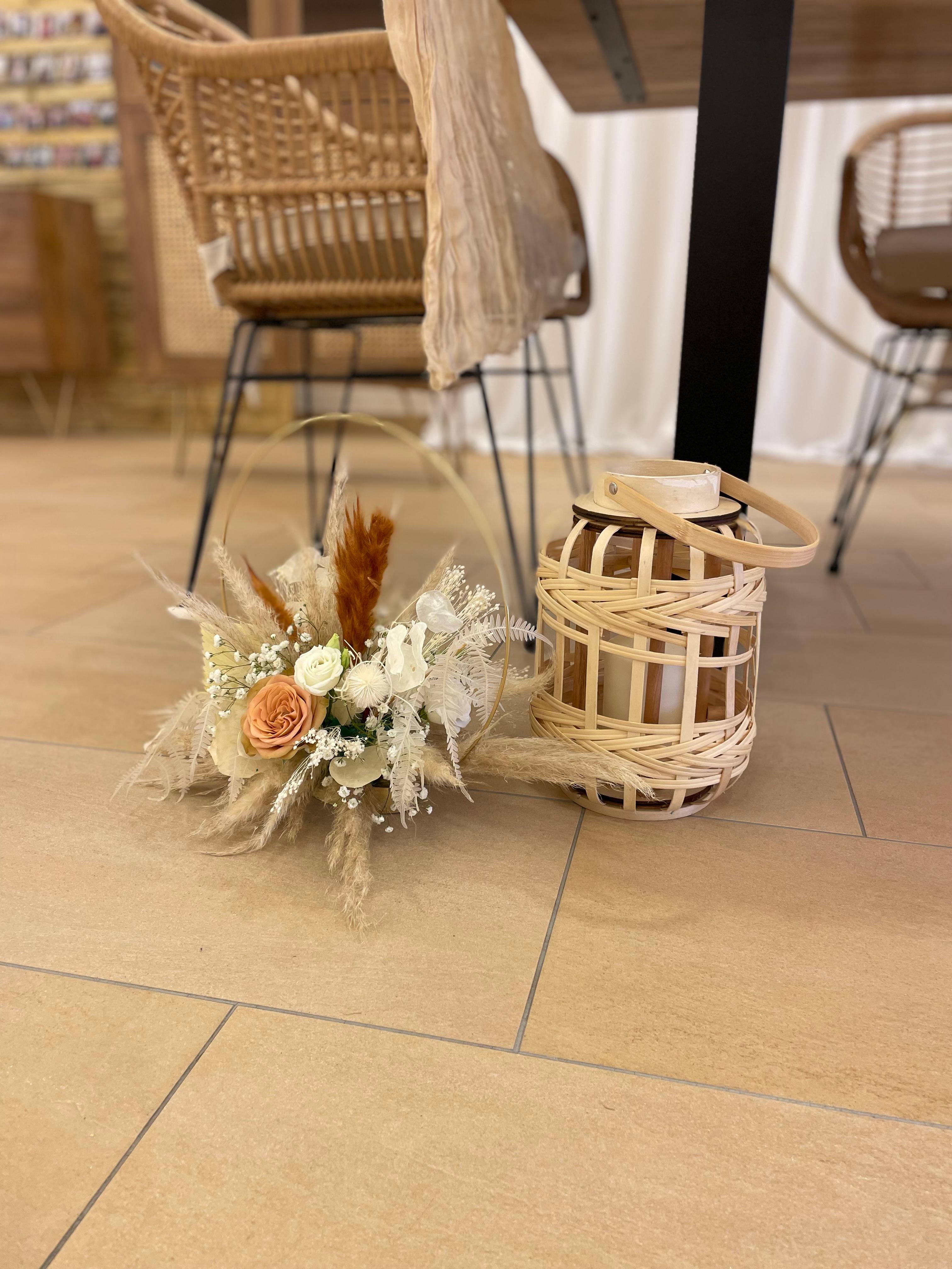 Boho Laterne Natur - Verleih